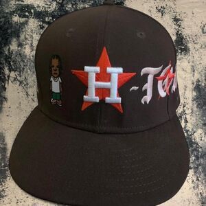 Custom New Era Travis Scott x Astros Fitted Hat 7 7/8